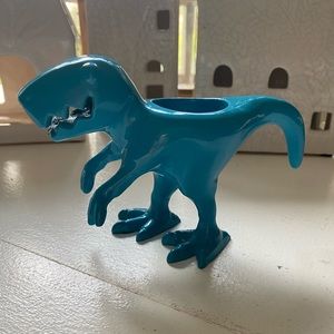 Crate and Barrel Blue T Rex